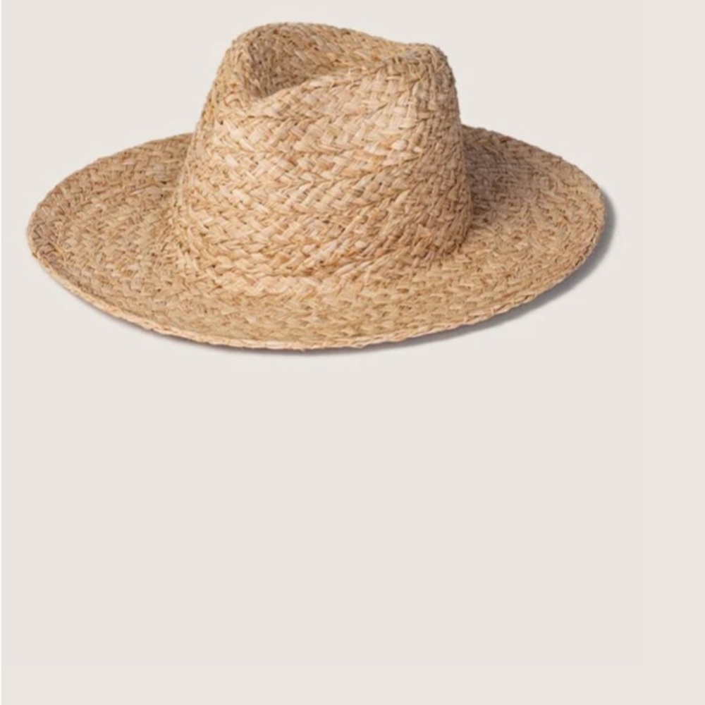Elegant Women's Straw Hat in Natural Tan